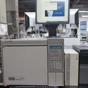 HP 5890 series II Plus GC with FID, TCD, Autosampler, Tray , chemstation B04.03