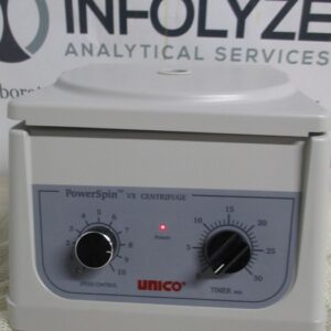 UNICO C816 Power Spin Model VX Centrifuge, Up to 3400 RPM Non-Linear Variable Speed, 6 Place Rotor, 30 Minutes Timer, 6 x 10 mL